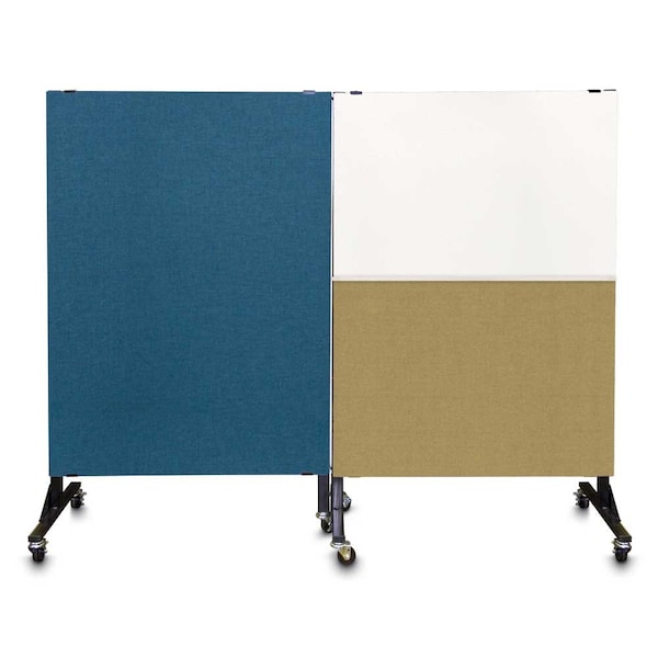 Sliding Door Indoor Enclosed Corkboard, 4